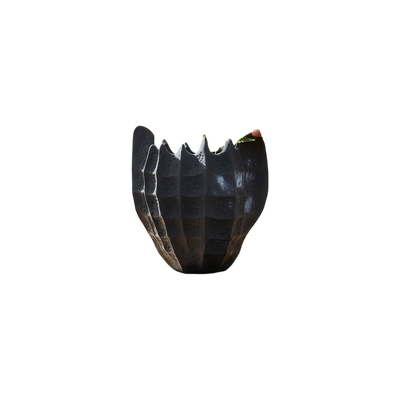 Midnight Reverie Porcelain Vase