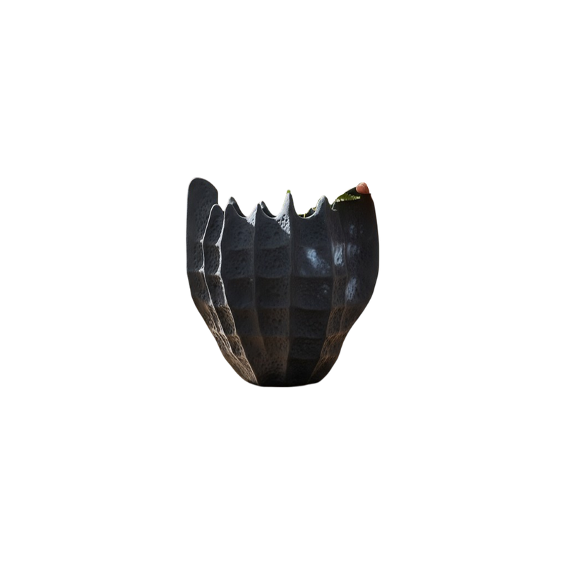 Midnight Reverie Porcelain Vase