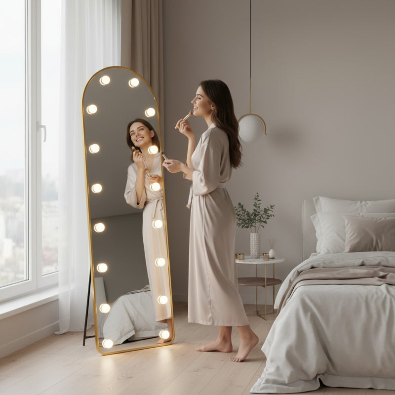 Aluminium Arch Mirror – Full Length LED Mirror