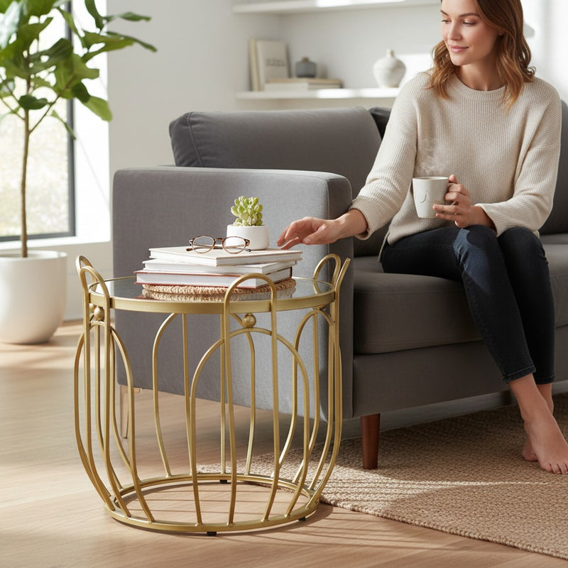 RegalBrass Vintage Centre Table