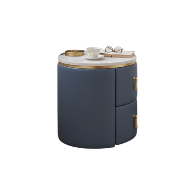 SkyBlue Luxe Marble Top Side Table