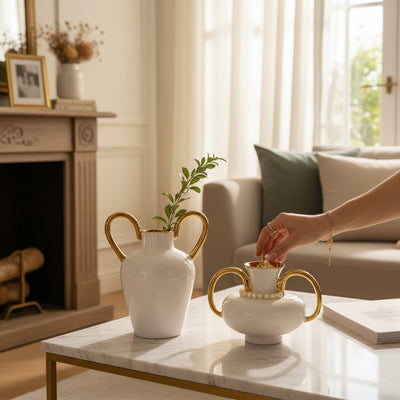 Luna Haven Porcelain Vase (pair)