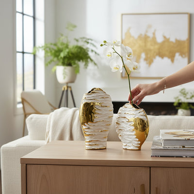 Terra Eclipse Designer Vase (pair)