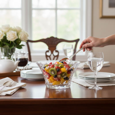 Original Verve Classic Cut-Glass RCR Decorative Bowl