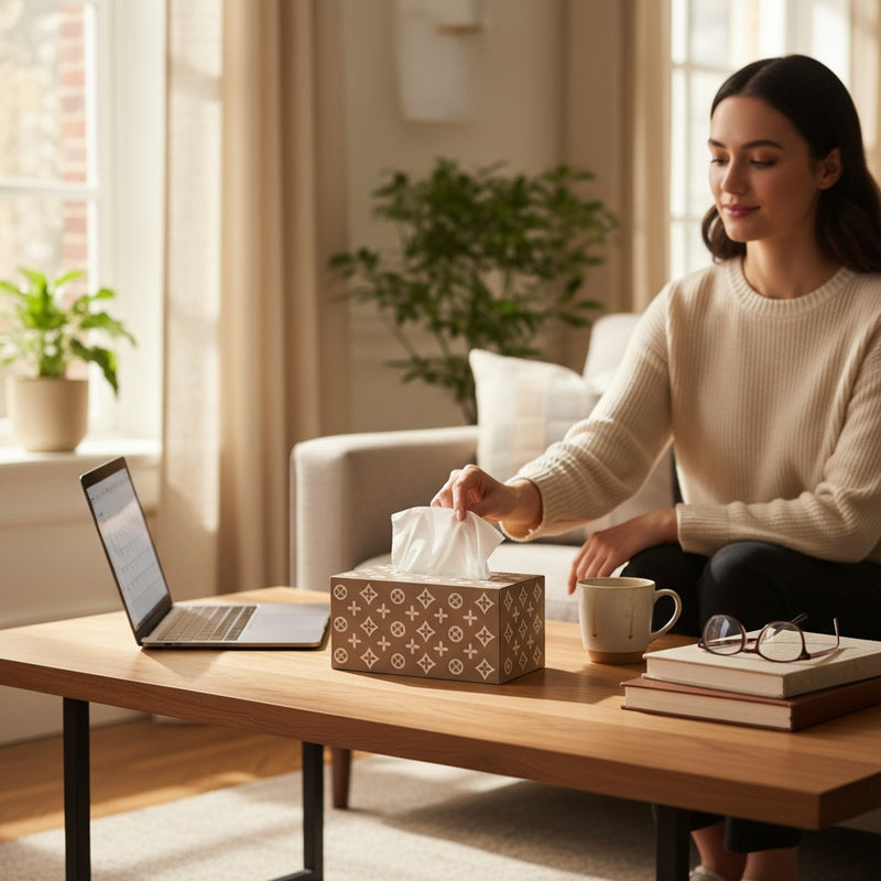 RusticWood LV Premium Tissue Box