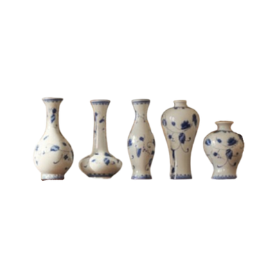 Sapphire Crest Ceramic Pottery Set