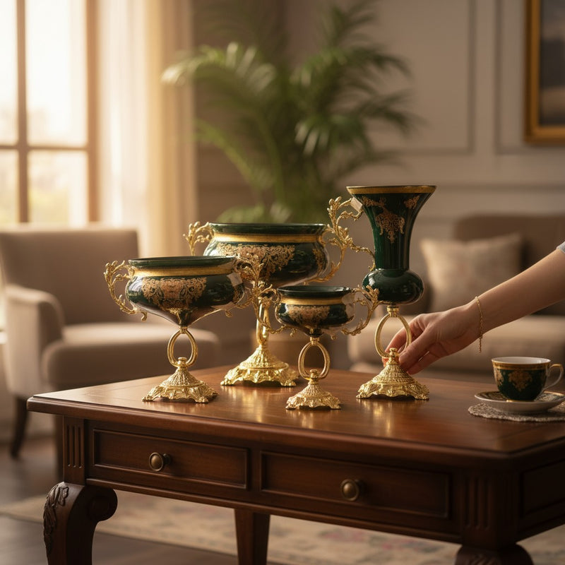 Versace Emerald Green Luxe Bowl Set