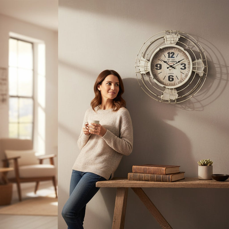 Eternal Rhythm Metallic Wall Clock