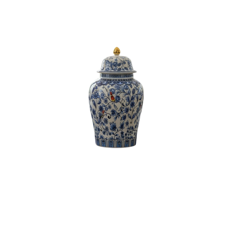 Artistic Royal Blue Candy Jar