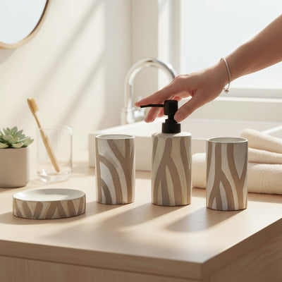 Velvet Cloud Luxury Bathroom Set