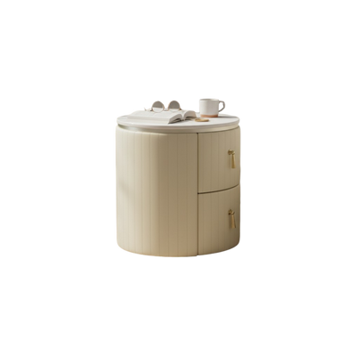 EleganceStone Marble Top Side Table