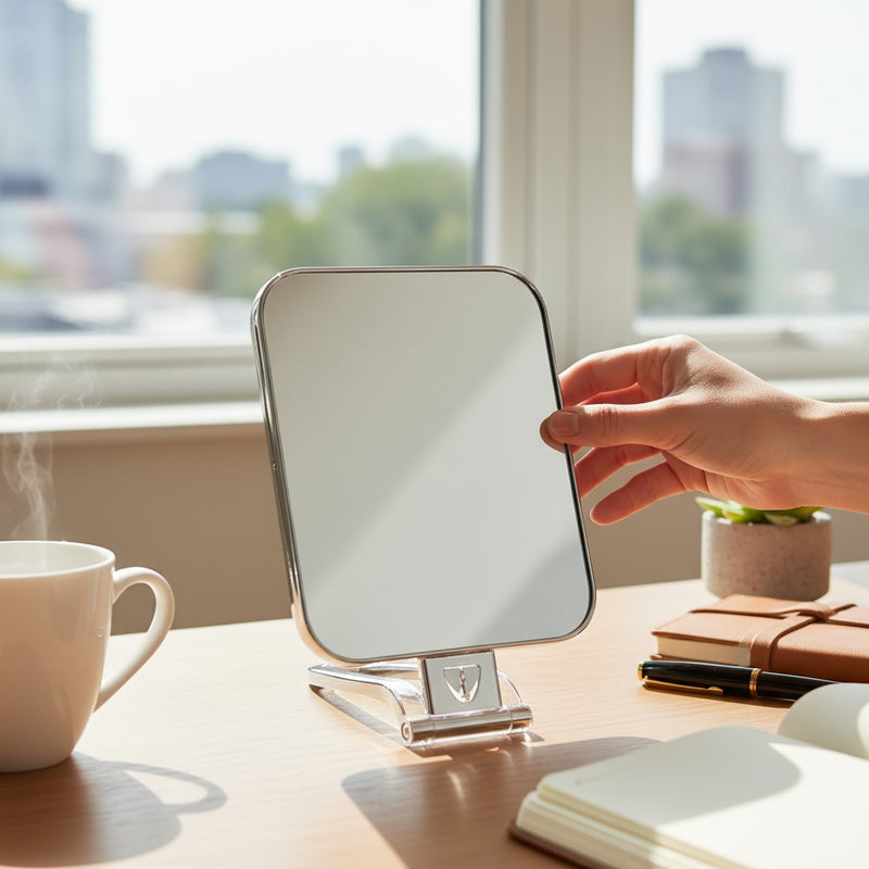 Celeste Silver Glow Mirror