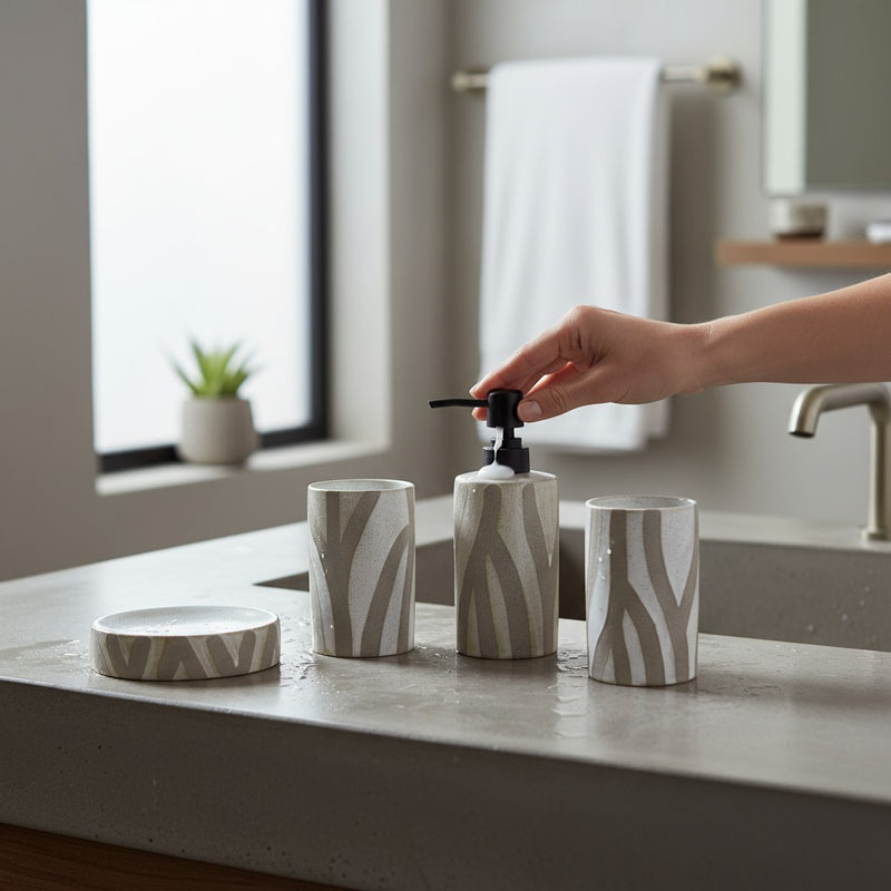 Velvet Cloud Luxury Bathroom Set