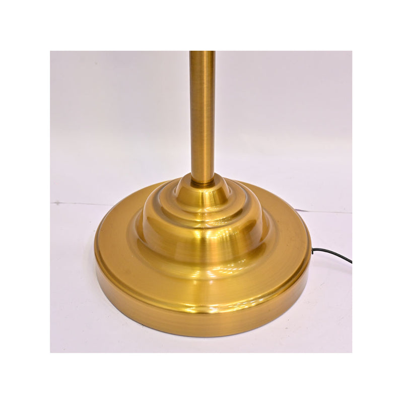 Aureum Luxe – Golden Brass Metallic Floor Lamp